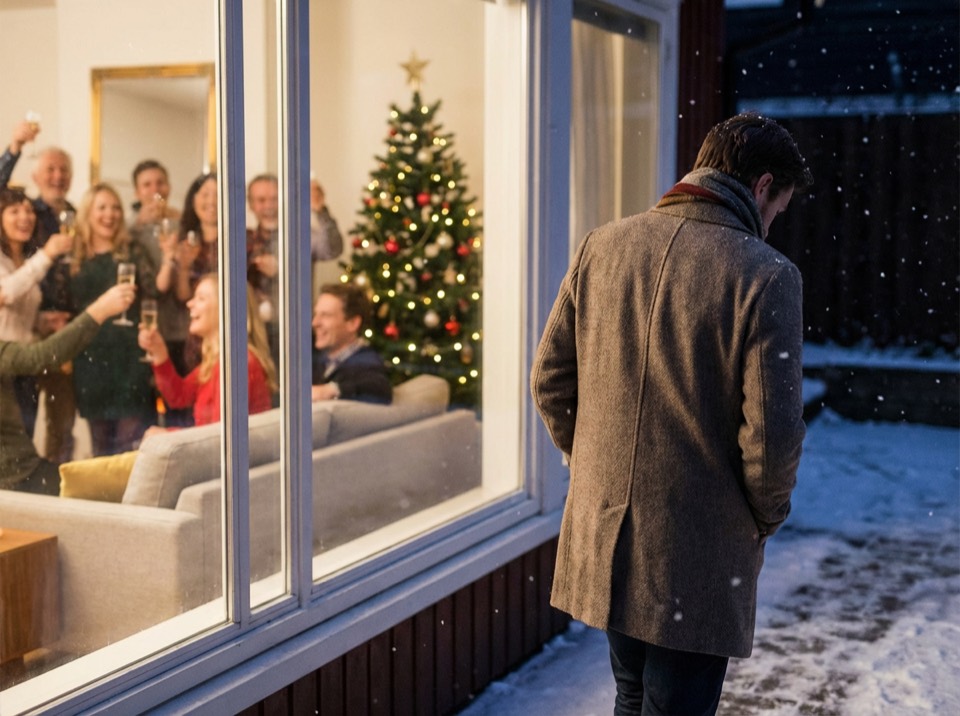 A quiet, warm setting suggestive of a calm holiday moment in recovery